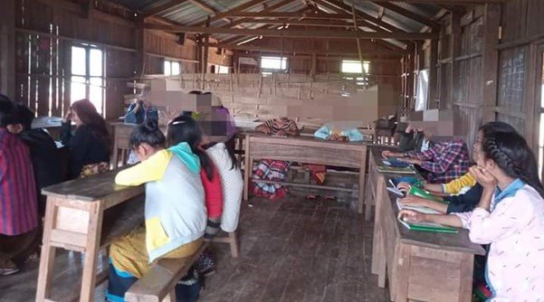 မတူပီမြို့နယ် ဆရာ/မ အတတ်သင် ရက်တိုသင်တန်း ပြုလုပ်နေစဉ်